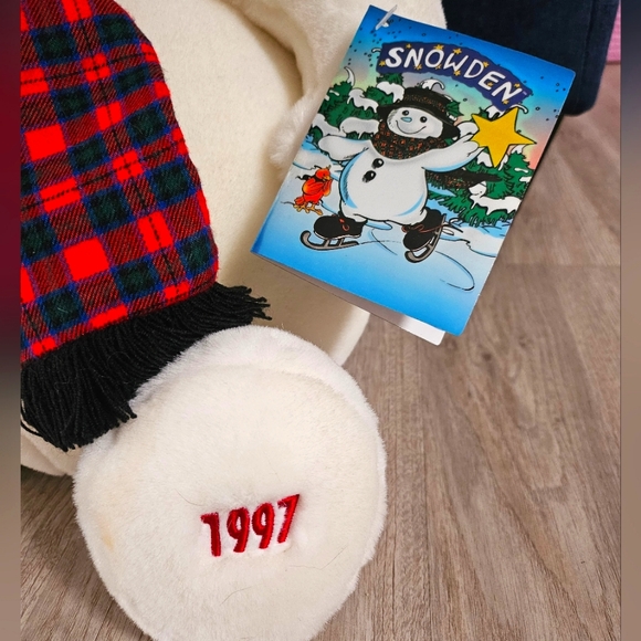 ✨️☃️Set of 2 Snowmen 1997  "Snowden" & "Happy Holiday" Snowman - Picture 6 of 7